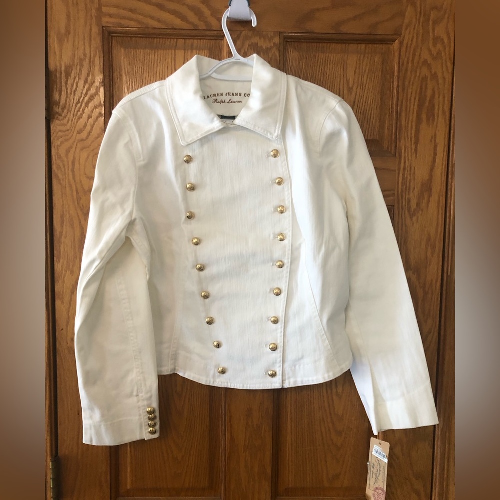 New with Tags Ralph Lauren Denim Jacket, Size L